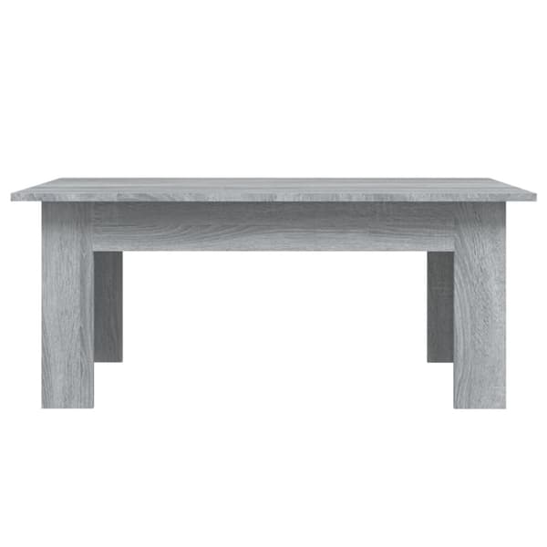 Sofaborde - Living sofabord 100x60x42 cm konstrueret træ grå sonoma-eg