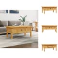 Miniatyrbillede 1 af 10: Sofaborde - Living sofabord i mexicansk fyrretræ Corona-serien 100 x 55 x 45 cm