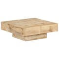 Miniatyrbild 8 av 11: Soffbord - Living Soffbord 80x80x28 cm massivt mangoträ