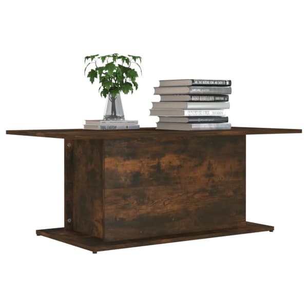 Soffbord - Living Soffbord rökfärgad ek 102x55,5x40 cm spånskiva