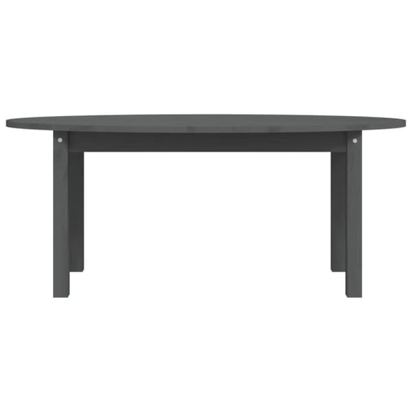 Soffbord - Living Soffbord grå 110x55x45 cm massiv furu