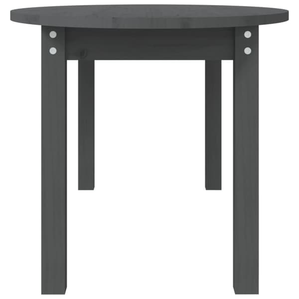 Soffbord - Living Soffbord grå 110x55x45 cm massiv furu