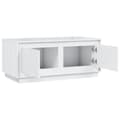 Miniatyrbillede 8 af 11: Sofaborde - Living sofabord 102x50x44 cm konstrueret træ hvid højglans