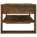Miniatyrbillede 5 af 8: Sofaborde - Living sofabord 102x55x45 cm konstrueret træ røget egetræsfarve