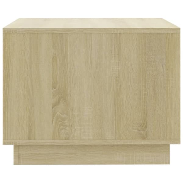 Sofaborde - Living sofabord 55x55x43 cm spånplade sonoma-eg