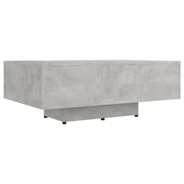 Sofaborde - Living sofabord 85x55x31 cm spånplade betongrå