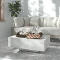 Miniatyrbillede 2 af 7: Sofaborde - Living sofabord 85x55x31 cm spånplade betongrå