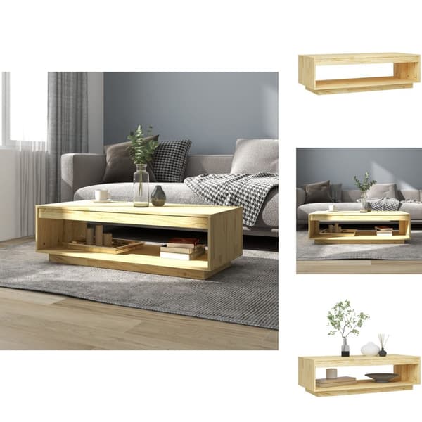 Soffbord - Living Soffbord 110x50x33,5 cm massiv furu