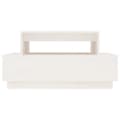 Miniatyrbillede 6 af 9: Sofaborde - Living sofabord 80x55x40,5 cm massivt fyrretræ hvid