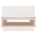 Miniatyrbillede 7 af 9: Sofaborde - Living sofabord 80x55x40,5 cm massivt fyrretræ hvid