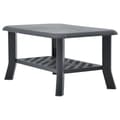 Miniatyrbillede 3 af 8: Sofaborde - Living sofabord 90x60x46 cm plastik antracitgrå
