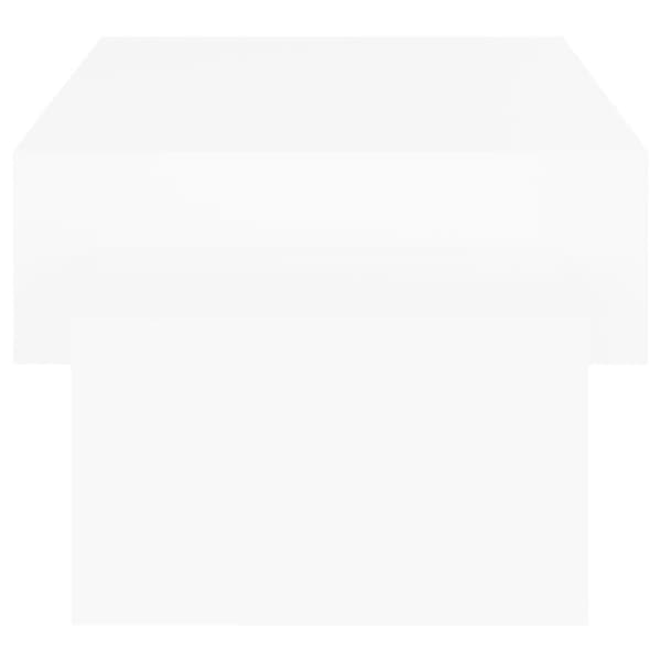 Sofaborde - Living sofabord 105x55x32 cm konstrueret træ hvid