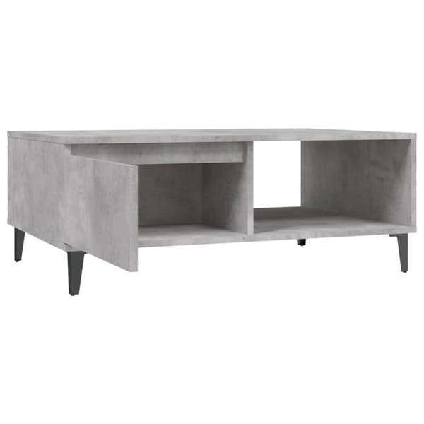 Soffbord - Living Soffbord betonggrå 90x60x35 cm spånskiva