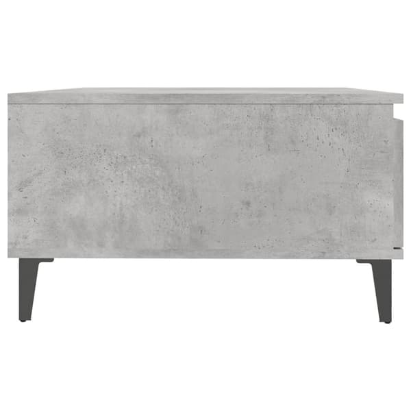 Soffbord - Living Soffbord betonggrå 90x60x35 cm spånskiva