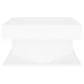 Miniatyrbillede 4 af 6: Sofaborde - Living sofabord 57x57x30 cm spånplade hvid