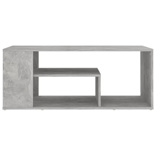 Sofaborde - Living sofabord 100x50x40 cm spånplade betongrå
