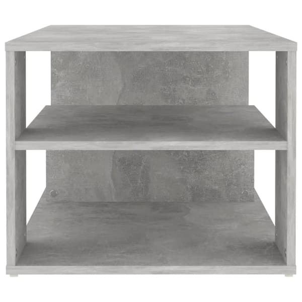 Sofaborde - Living sofabord 100x50x40 cm spånplade betongrå