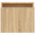 Miniatyrbillede 6 af 8: Sofaborde - Living sofabordssæt 100x48x40 cm konstrueret træ sonoma-eg