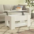 Miniatyrbillede 2 af 9: Sofaborde - Living sofabord 79x49x41 cm konstrueret træ hvid
