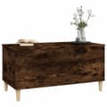 Miniatyrbillede 5 af 11: Sofaborde - Living sofabord 90x44,5x45 cm konstrueret træ røget egetræsfarve