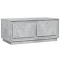 Miniatyrbillede 3 af 11: Sofaborde - Living sofabord 102x50x44 cm konstrueret træ betongrå
