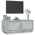 Miniatyrbillede 5 af 11: Sofaborde - Living sofabord 102x50x44 cm konstrueret træ betongrå