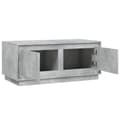 Miniatyrbillede 8 af 11: Sofaborde - Living sofabord 102x50x44 cm konstrueret træ betongrå
