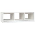 Miniatyrbillede 3 af 9: Sofaborde - Living sofabord 110x50x34 cm massivt fyrretræ hvid