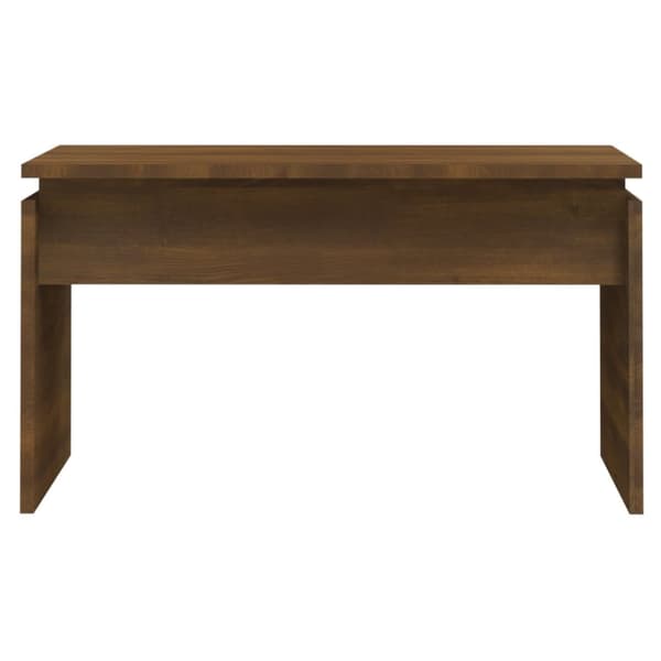 Soffbord - Living Soffbord brun ek 68x50x38 cm konstruerat trä