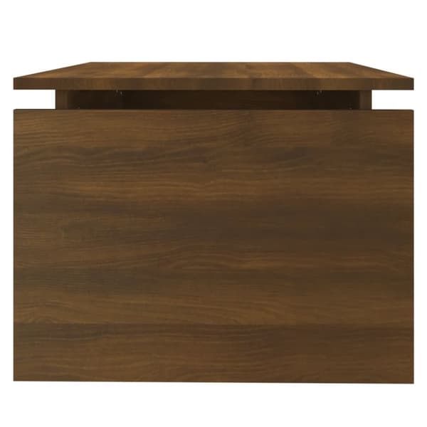 Soffbord - Living Soffbord brun ek 68x50x38 cm konstruerat trä