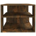 Miniatyrbillede 5 af 7: Sofaborde - Living sofabord 100x50x40 cm konstrueret træ røget egetræsfarve