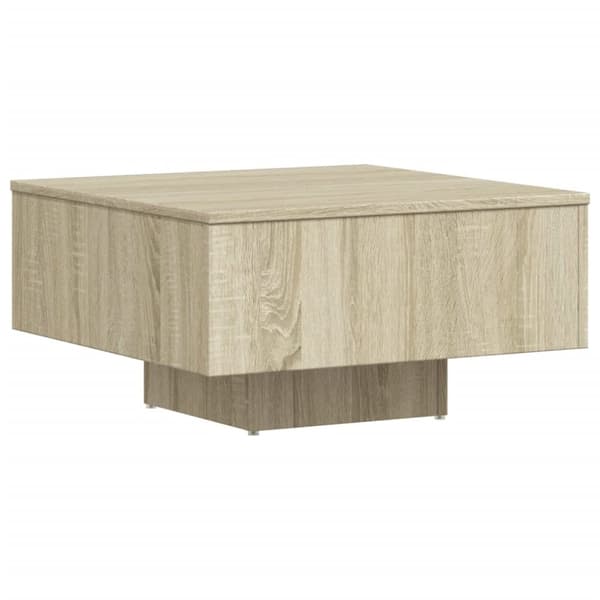 Sofaborde - Living sofabord 60x60x31,5 cm spånplade sonoma-eg