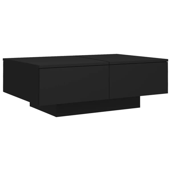 Sofaborde - Living sofabord 90x60x31 cm konstrueret træ sort