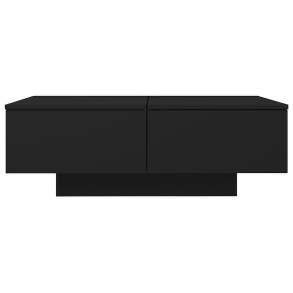Sofaborde - Living sofabord 90x60x31 cm konstrueret træ sort