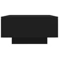 Miniatyrbillede 5 af 8: Sofaborde - Living sofabord 90x60x31 cm konstrueret træ sort