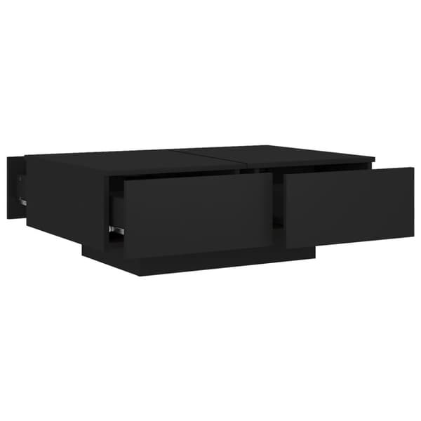 Sofaborde - Living sofabord 90x60x31 cm konstrueret træ sort