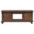 Miniatyrbillede 3 af 11: Sofaborde - Living sofabord i massivt grantræ 91 x 51 x 38 cm brun