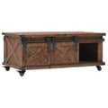 Miniatyrbillede 6 af 11: Sofaborde - Living sofabord i massivt grantræ 91 x 51 x 38 cm brun