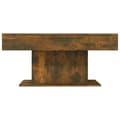 Miniatyrbillede 6 af 8: Sofaborde - Living sofabord 96x50x45 cm konstrueret træ røget egetræsfarve