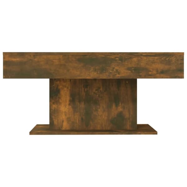 Sofaborde - Living sofabord 96x50x45 cm konstrueret træ røget egetræsfarve
