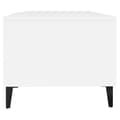 Miniatyrbillede 8 af 9: Sofaborde - Living sofabord 102x50x40 cm konstrueret træ hvid