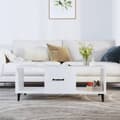 Miniatyrbillede 2 af 9: Sofaborde - Living sofabord 102x50x40 cm konstrueret træ hvid
