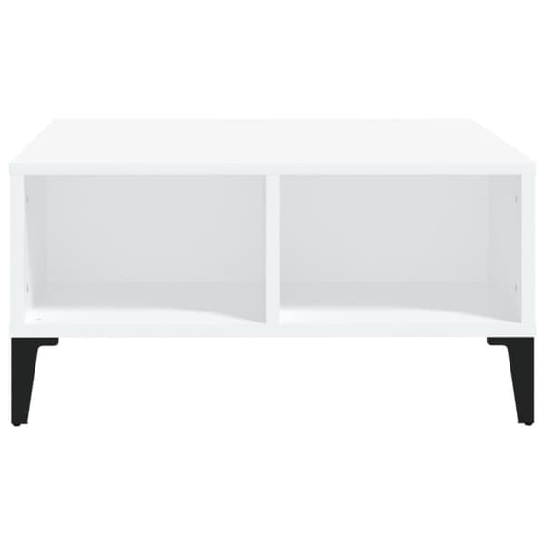 Soffbord - Living Soffbord vit 60x60x30 cm spånskiva