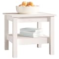Miniatyrbillede 6 af 8: Sofaborde - Living sofabord 45x45x40 cm massivt fyrretræ hvid