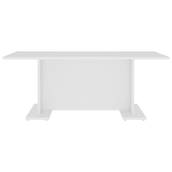 Sofaborde - Living sofabord 103,5x60x40 cm spånplade hvid