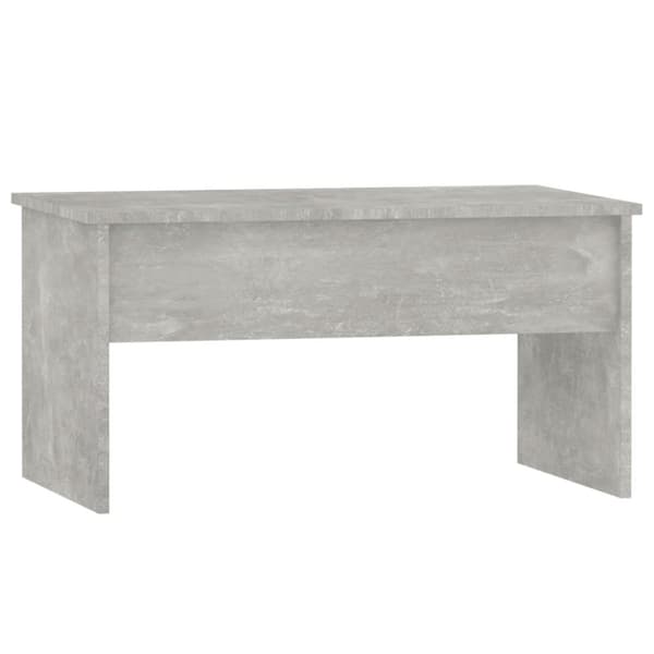 Soffbord - Living Soffbord betonggrå 80x50,5x41,5 cm konstruerat trä