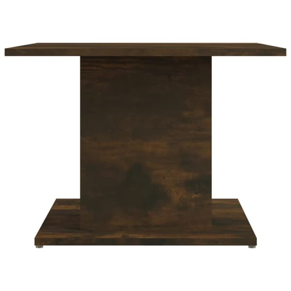 Sofaborde - Living sofabord 55,5x55,5x40 cm spånplade røget eg