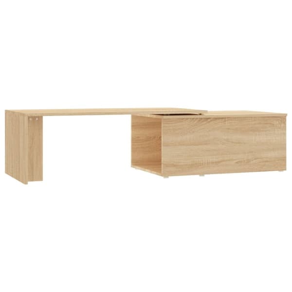Soffbord - Living Soffbord sonoma-ek 150x50x35 cm konstruerat trä