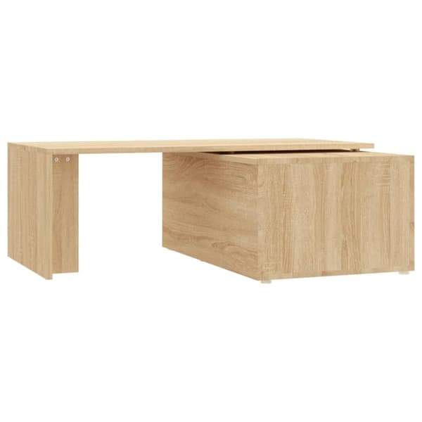 Soffbord - Living Soffbord sonoma-ek 150x50x35 cm konstruerat trä