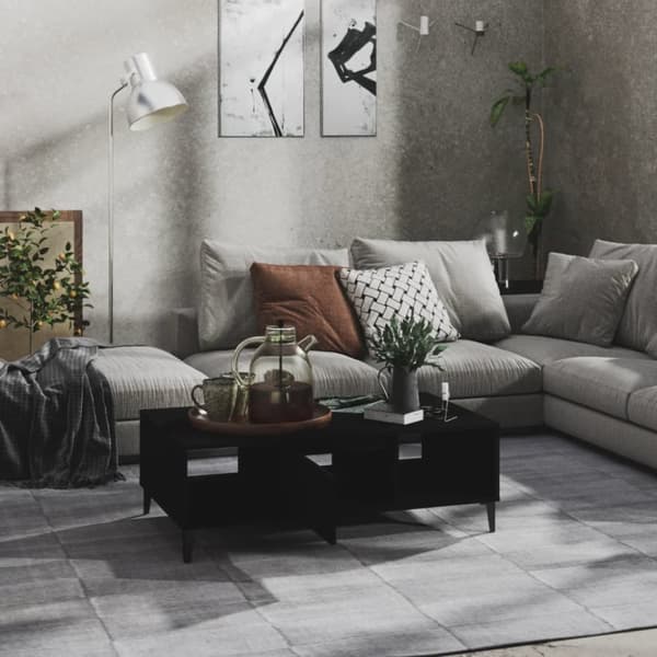 Soffbord - Living Soffbord svart 103,5x60x35 cm spånskiva